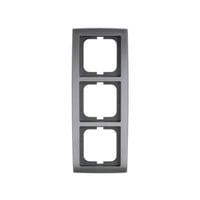 0 Rahmen drei fach 1723-80 chrom, Retail