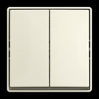 0 Wippschalter Aufputz 2601/5 J-522 weiß, Retail