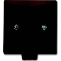 Busch-Jaeger Zentralscheibe für Leitungsauslass, Abdeckung braun, Retail