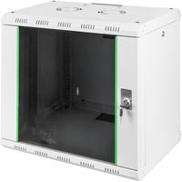 Digitus 483-mm-Wandschrank, 9 HE, IT-Schrank hellgrau, 9 Höheneinheiten