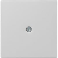 Gira Abdeckung für Schnurableitung und Fernmeldeverbinderdose lackiert matt grau, Retail
