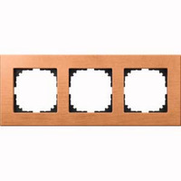 Merten Holzrahmen dreifach buche, Retail