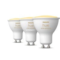 Philips Hue White Ambiance GU10, LED-Lampe Dreierpack, ersetzt 35 Watt