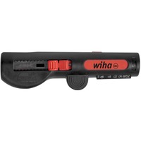 Wiha Abisolier-Multitool, für Rundkabel, Abisolier-/ Abmantelungswerkzeug schwarz/rot, bis 6mm²