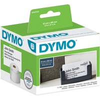 Dymo LabelWriter ORIGINAL Terminvereinbarungsetiketten 51x89mm, 1 Rolle mit 300 Etiketten weiß, nicht klebend, S0929100