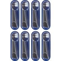 Oral-B Oral-B iO Sanfte Reinigung 8er, Aufsteckbürste schwarz, für empfindliche Bereiche und gesünderes Zahnfleisch