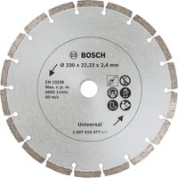 Bosch Heimwerken & Garten Diamanttrennscheibe Universal, Ø 230mm 2 Stück, Bohrung 22,23mm