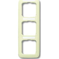 4011395890806 - BJ Duro 2000 SI Rahmen 1723NS-212 3fach mit Schriftfeld weiss senkrecht