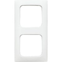 Busch-Jaeger Rahmen zwei fach, Abdeckung weiß, Retail