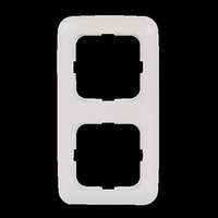 Busch-Jaeger Rahmen zwei-fach, Designlinie Reflex SI, Unterputzmontage, Kunststoff, glänzend weiß (glänzend), Retail