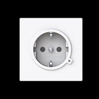 Busch-Jaeger Schutzkontaktsteckdose Schutzkontakt Safety Plus Steckdose weiß, Retail