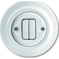 Busch-Jaeger Serienschalter Einsatz 2002/5 UJ-64 weiß, Retail