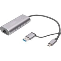 USB 3.2 Gen 1 Adapter, USB-C Stecker > RJ-45 Buchse