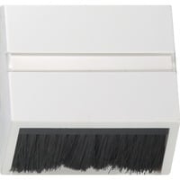 Gira Zentralplatte mit Abdeckhaube und Adapterrahmen für Geräte mit Abdeckung weiß (glänzend), Retail