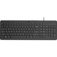 HP 150 Kabelgebundene Tastatur schwarz, DE-Layout