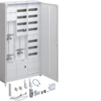 3250617626002 - Komplettschrank universal Zählerplatz 2 Zählerplätze 1 TSG Aufputz Unterputz teilversenkt für Wandmontage Höhe 1400 mm 3-feldrig ESA ZY3N2LS