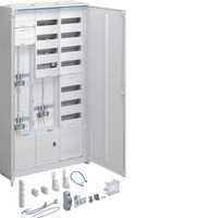 3250617626002 - Komplettschrank universal Zählerplatz 2 Zählerplätze 1 TSG Aufputz Unterputz teilversenkt für Wandmontage Höhe 1400 mm 3-feldrig ESA ZY3N2LS