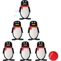 Schildkröt Pinguin Bowling Set, Geschicklichkeitsspiel 