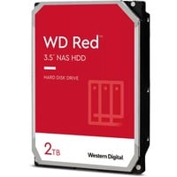 WD Red NAS-Festplatte 2 TB SMR (Shingled Magnetic Recording), SATA 6 Gb/s, 3,5"