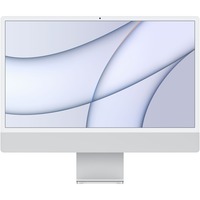 Apple iMac 59,62 cm (24") M3 2023 CTO, MAC-System silber, macOS, Amerikanisch