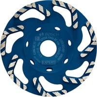 Bosch Professional Diamant-Topfscheibe Expert for Concrete, Ø 125mm, Schleifscheibe Bohrung 22,23mm, für Beton- und Winkelschleifer