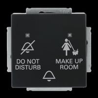 Busch-Jaeger Klingeltaster Einschalteinheit Do Not Disturb Make Up Room anthrazit, Retail