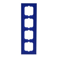 Busch-Jaeger Rahmen 4-fach blau, Retail