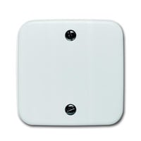 Busch-Jaeger Zentralscheibe für Zugschalter Reflex SI Schraubbefestigung, Abdeckung weiß, Retail