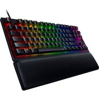 Razer Huntsman V2 TKL, Gaming-Tastatur schwarz, DE-Layout, Razer Clicky Optical (Purple)