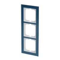 Busch-Jaeger Abdeckrahmen 3-fach, Abdeckung blau, Retail