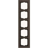 Busch-Jaeger Abdeckrahmen 5-fach, Abdeckung braun, Retail