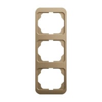 4011395169803 - BJ alpha nea Rahmen 1733-21 3fach bronze senkrecht