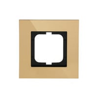 Busch-Jaeger Rahmen eins fach gold, Retail