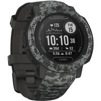 Garmin Instinct 2, Smartwatch dunkelgrau/tarnfarben, Camo Edition