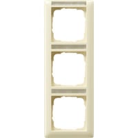 Gira Rahmen 3fach mit Schriftfeld glänzend Retail