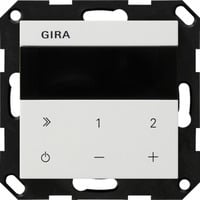Gira Unterputz-Radio Internetprotokoll Reinweiß seidenmatt, Internetradio, WLAN, Bluetooth weiß (matt), Retail