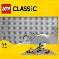LEGO 11024 Classic Graue Bauplatte, Konstruktionsspielzeug grau, Quadratische Grundplatte mit 48x48 Noppen