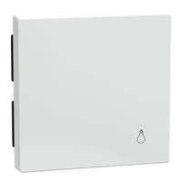 Merten Wippe Licht Wechselschalter Kreuzschalter Taster Einsatz weiß (glänzend), Retail