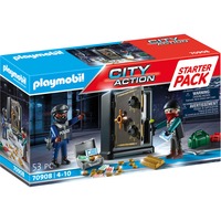 PLAYMOBIL 70908 City Action Starter Pack Tresorknacker, Konstruktionsspielzeug 
