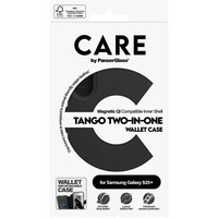 PanzerGlass Tango Two-in-One Case, Handyhülle schwarz, Samsung Galaxy S25+, QI-kompatibel