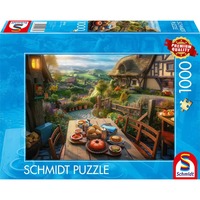 Schmidt Spiele Frühstück mit Aussicht, Puzzle 1000 Teile