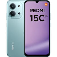 Xiaomi Redmi 15C 5G 128GB, Handy Mint Green, Hyper OS, 4 GB