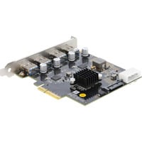 PCI-E x4 Karte zu 4 x USB-A 10 Gbps Dual Channel, Schnittstellenkarte