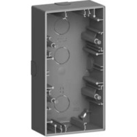 Merten Aufputzgehäuse zwei fach anthrazit, Retail