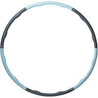 4000885602364 - Schildkröt-Fitness Fitness-Hoop (Hula-Hoop Reifen Power Ring) Ø 100 cm grau skyblue blau grau
