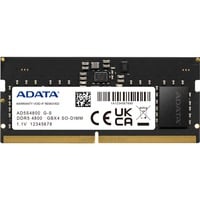 ADATA SO-DIMM 16 GB DDR5-4800   ECC, Arbeitsspeicher schwarz, AD5S480016G-S, Premier