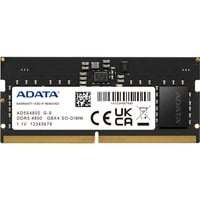 ADATA SO-DIMM 16 GB DDR5-4800  , Arbeitsspeicher schwarz, AD5S480016G-S, Premier