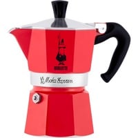 Bialetti Moka Express, Espressomaschine rot, 6 Tassen