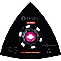 Bosch Professional Expert Carbide Schleifplatte MAVZ 116 RT6 MultiMaterial, Ø 116mm, Schleifscheibe Starlock Max, K60