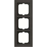 Busch-Jaeger Abdeckrahmen 3-fach, Abdeckung grau, Retail